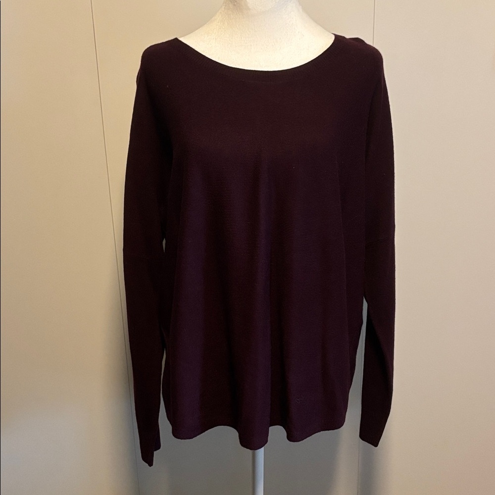 French Connection Rich Burgundy Sweater